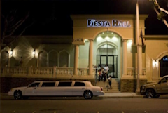 Whittier Hall at Night
